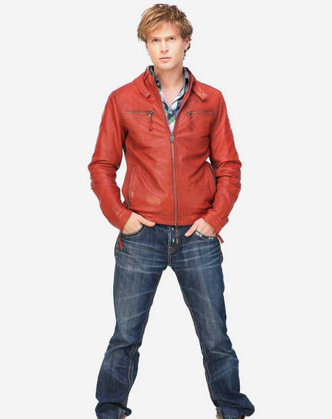 Putton-Collar Cotton Shirt