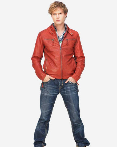 Putton-Collar Cotton Shirt